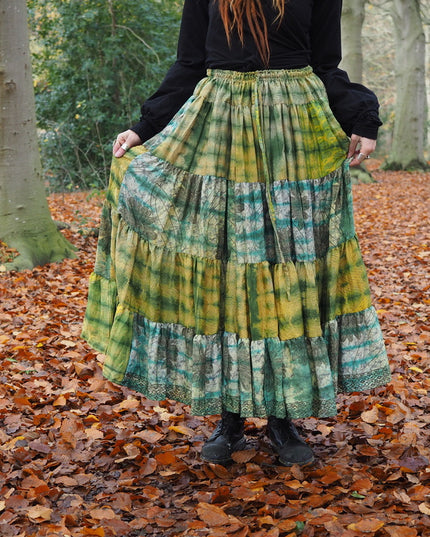 Silk Gypsy Skirt 205