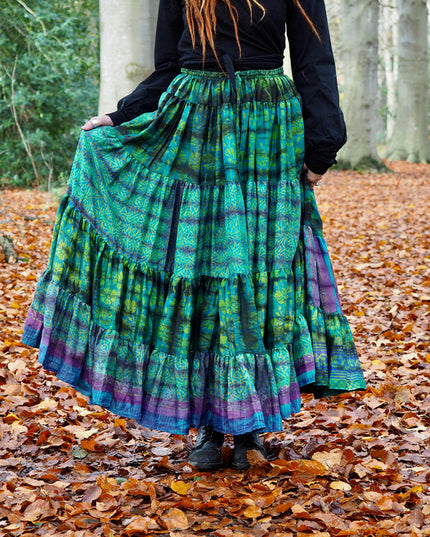 Tie Dye Zijden Rok 69