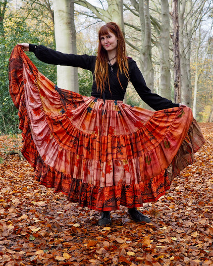 Silk Gypsy Skirt 205