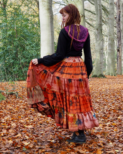 Silk Gypsy Skirt 205