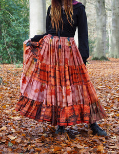 Silk Gypsy Skirt 205