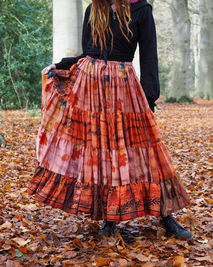 Silk Gypsy Skirt 205