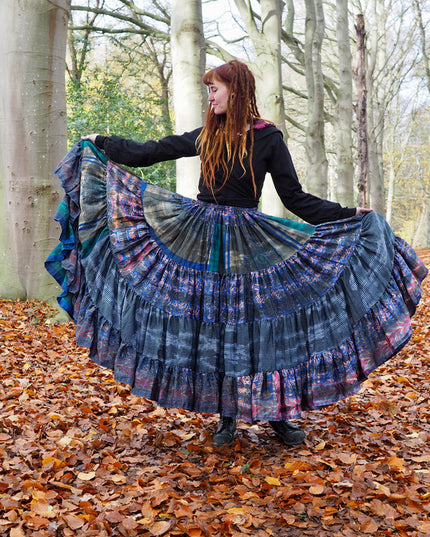 Silk Gypsy Skirt 205
