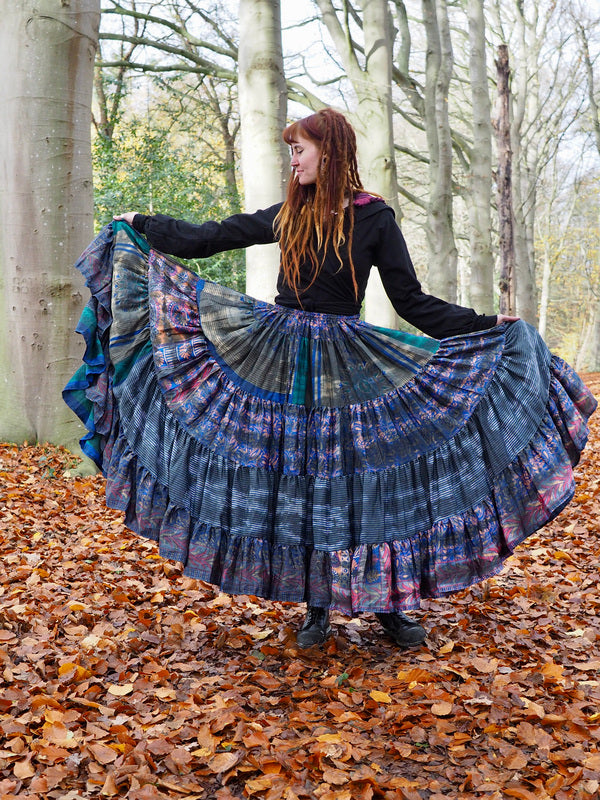 Tie Dye Zijden Rok 71