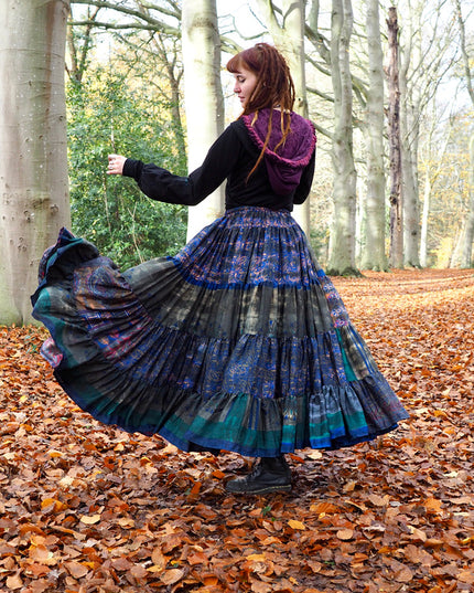 Silk Gypsy Skirt 205