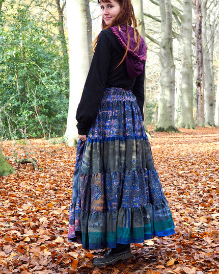 Silk Gypsy Skirt 205