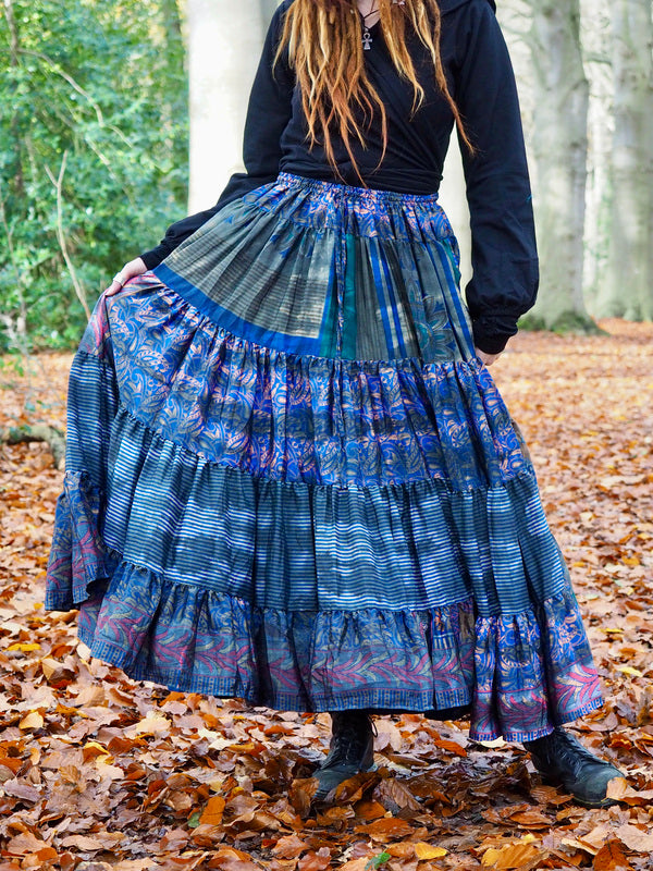 Tie Dye Zijden Rok 71