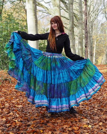 Silk Gypsy Skirt 205