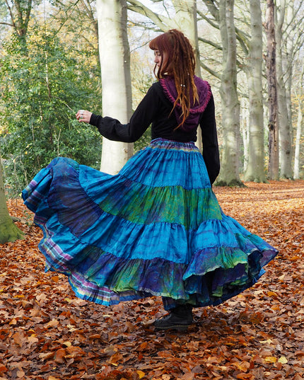 Silk Gypsy Skirt 205