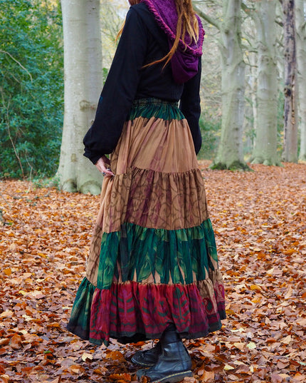 Silk Gypsy Skirt 205