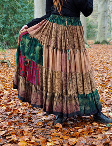 Silk Gypsy Skirt 205