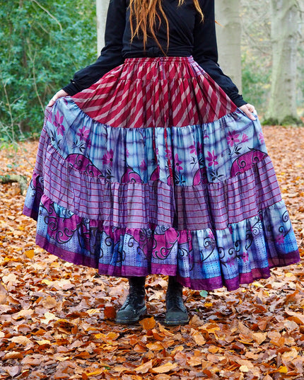 Silk Gypsy Skirt 205