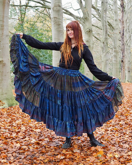 Silk Gypsy Skirt 205