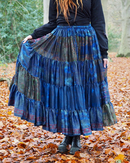 Silk Gypsy Skirt 205
