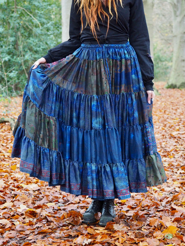 Tie Dye Zijden Rok 83