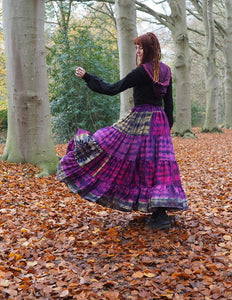 Silk Gypsy Skirt 205