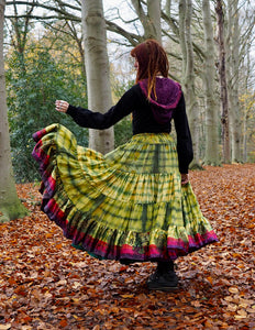 Tie Dye Zijden Rok 93