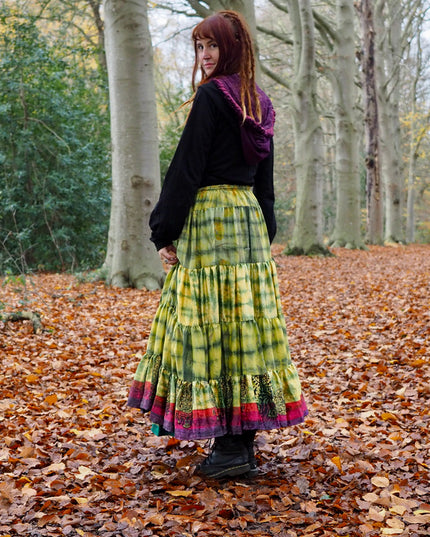 Tie Dye Zijden Rok 93