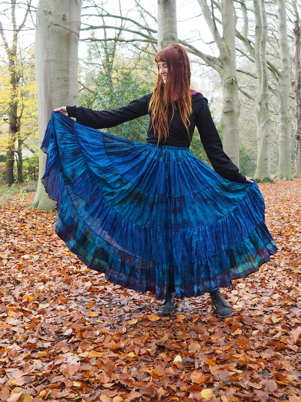 Tie Dye Zijden Rok 94