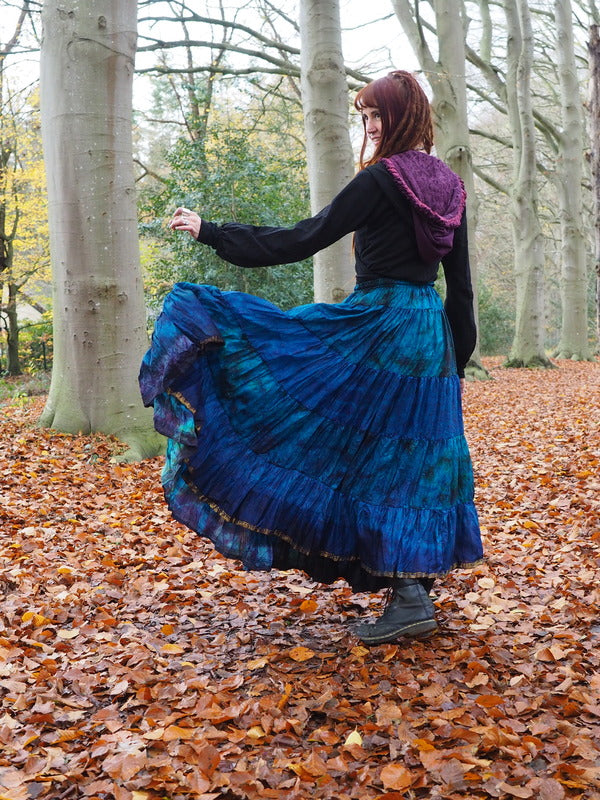 Tie Dye Zijden Rok 94