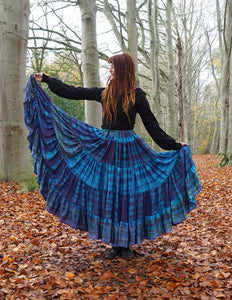 Tie Dye Zijden Rok 96