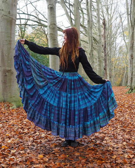 Tie Dye Zijden Rok 96