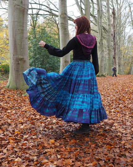 Tie Dye Zijden Rok 96