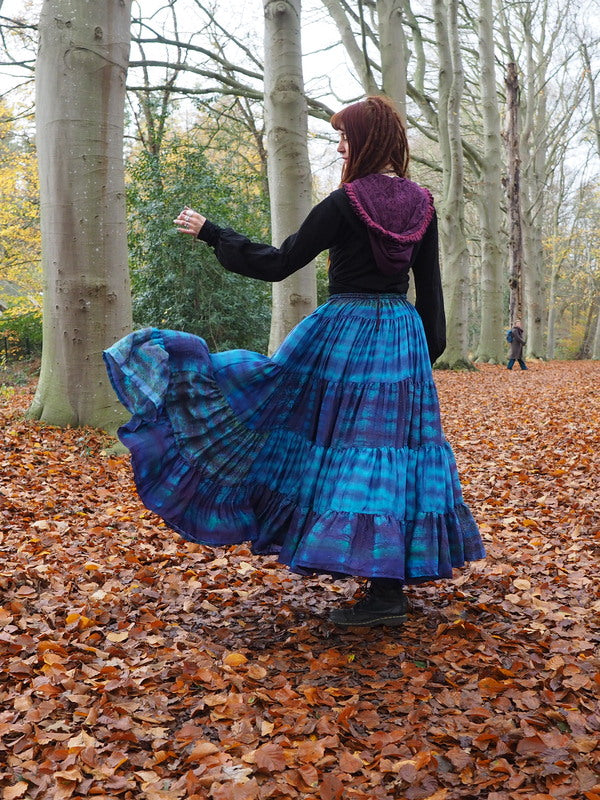 Tie Dye Zijden Rok 96