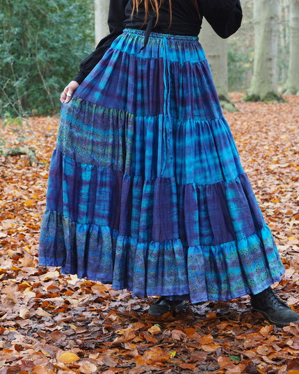 Tie Dye Zijden Rok 96