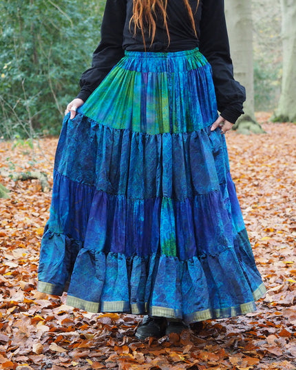 Tie Dye Zijden Rok 99