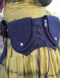 Hipbelt Leafs corset Bruin
