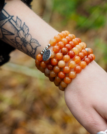 Red Aventurine Mala