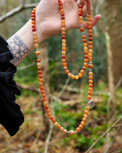 Red Aventurine Mala