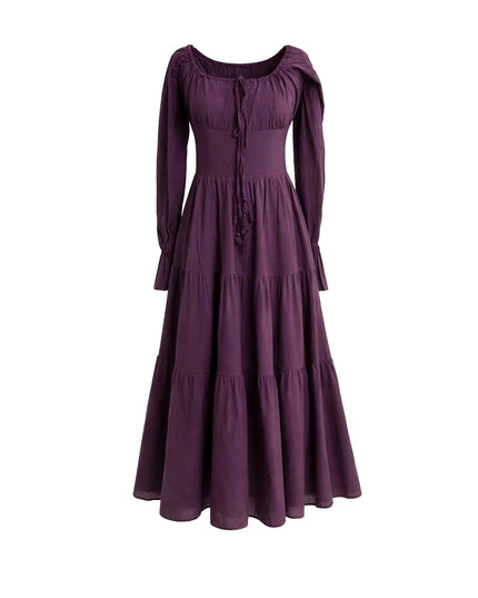 Vaiana Long Dress Purple 