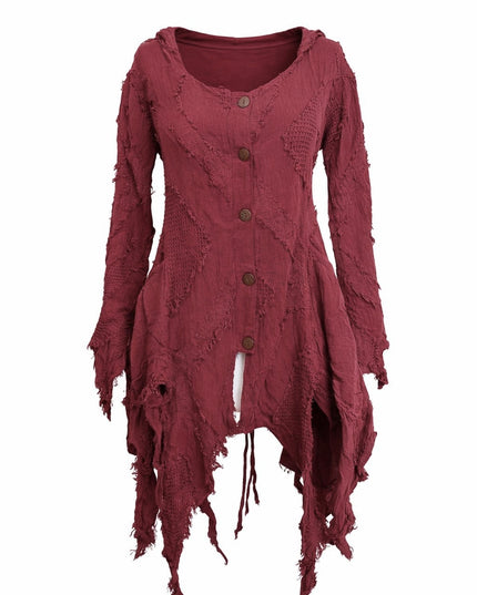 Forest Pixie Jas / vest Marroon rood