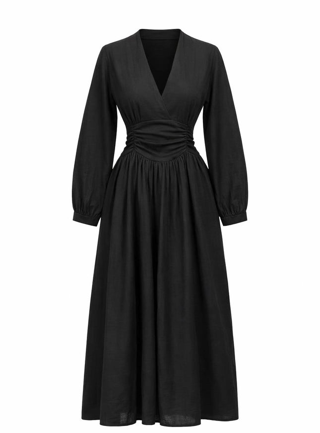 Rani Lange jurk Zwart