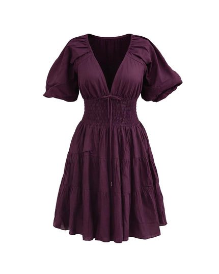 Tara Kleid Kurz Lila 