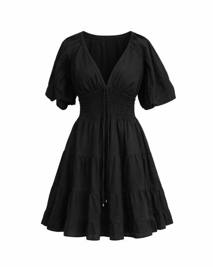 Tara Jurk Kort Zwart