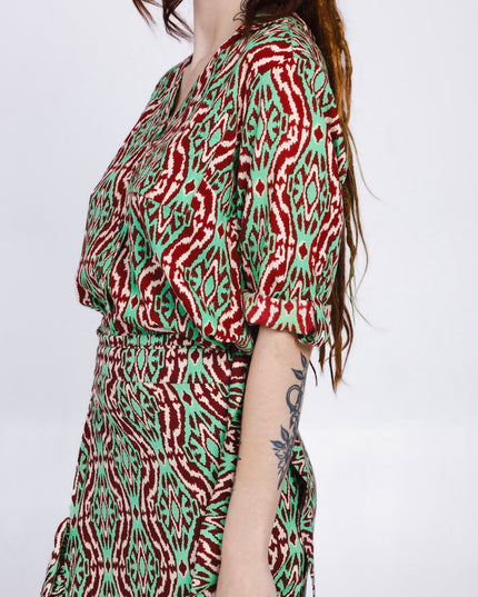 Flamenco Skirt & Blouse Green The TwoSisters Flamenco Skirt & Blouse Green The TwoSisters
