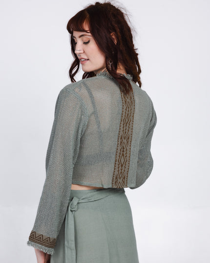 Aurora Top Jadegroen