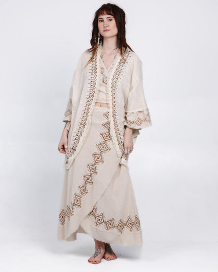 Terra Soul Kimono Gebroken Wit