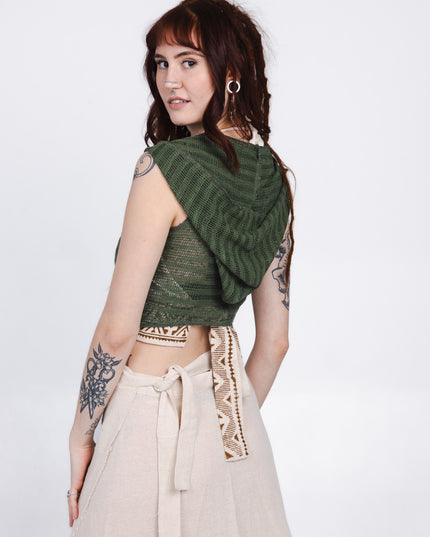 Rhea Boho Vestje Groen