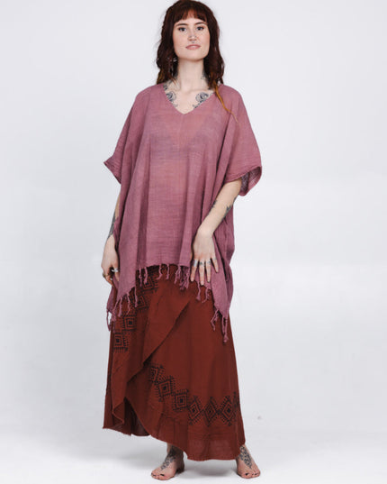 Desert Breeze poncho OudRoze