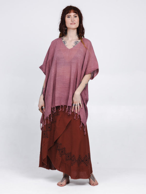 Desert Breeze poncho OudRoze