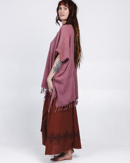 Desert Breeze poncho OudRoze
