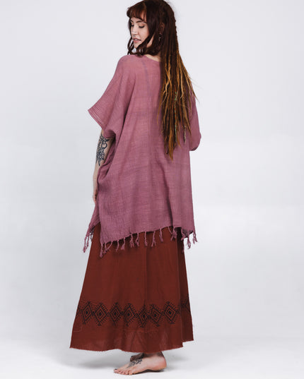 Desert Breeze poncho OudRoze