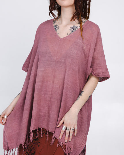 Desert Breeze poncho OudRoze