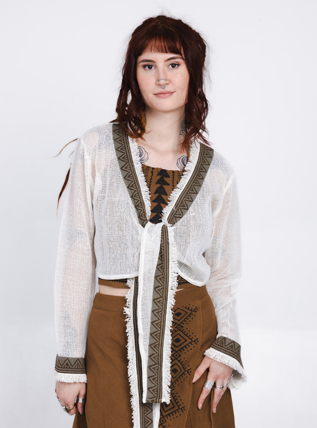 Aurora Top Off White