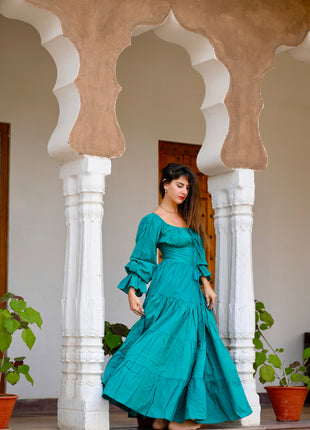 Vaiana Dress Turquoise