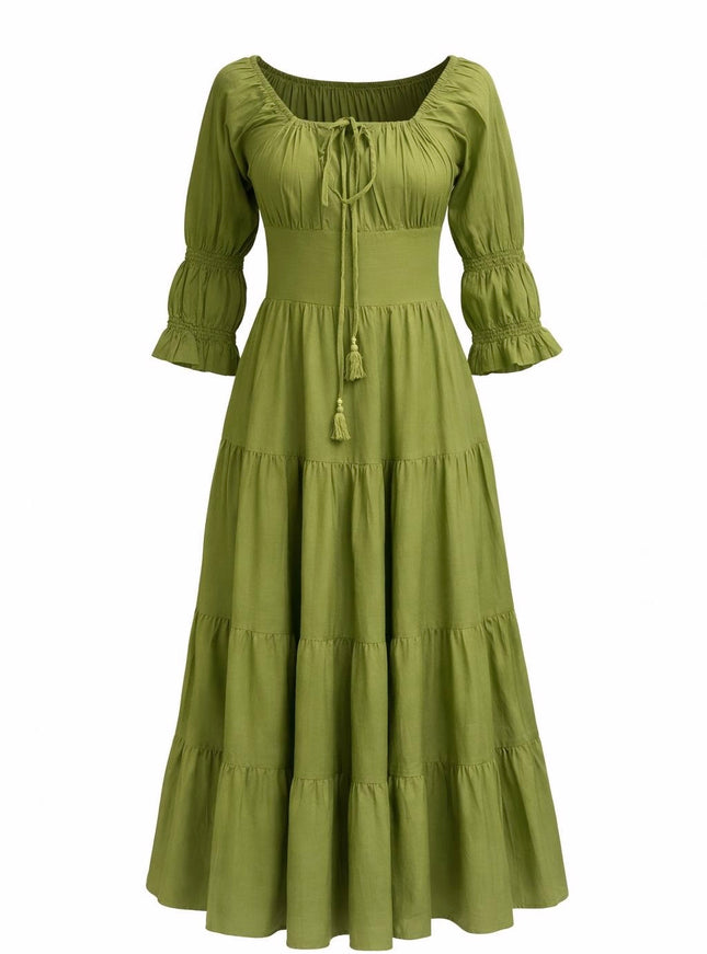 Vaiana Zomerjurk Olijf